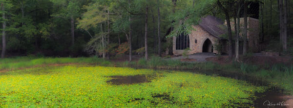Woodland Chapel print