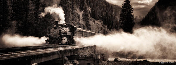 Ghost of the Iron Horse print