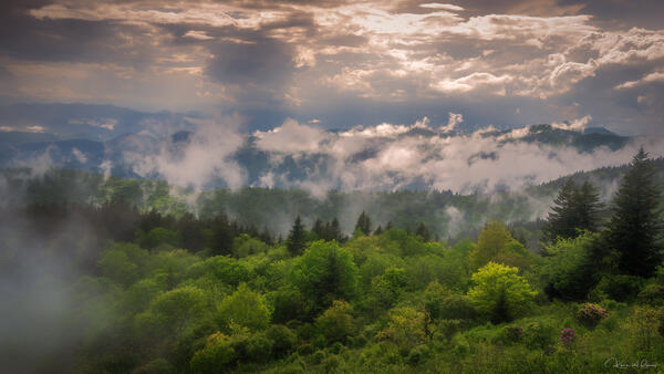 Whispers Above the Valley print