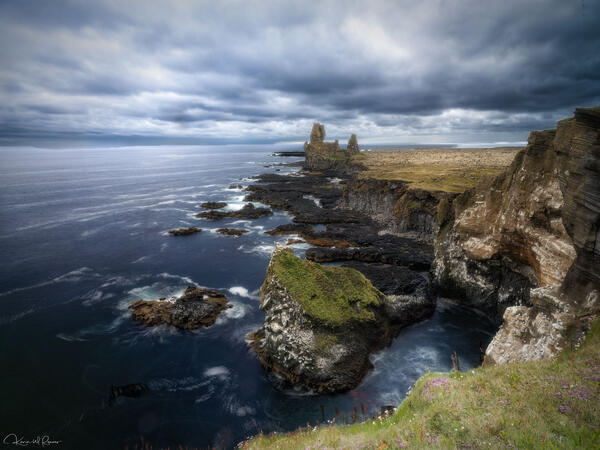 Storm Over Lóndrangar