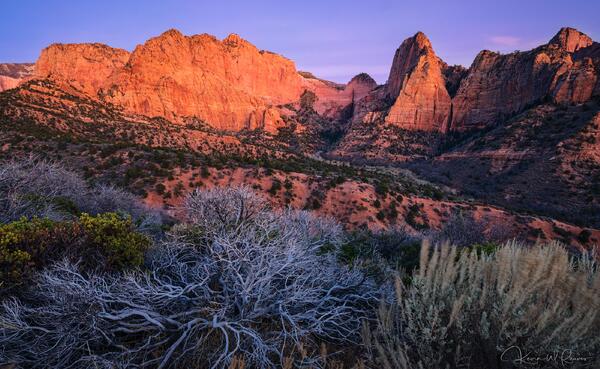 Twilight Over Kolob print